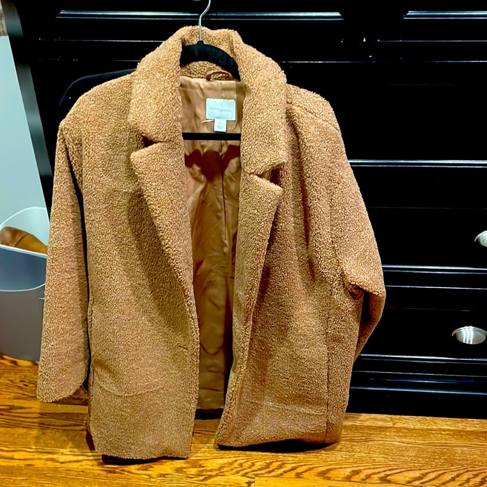 Daily Ritual Teddy Coat